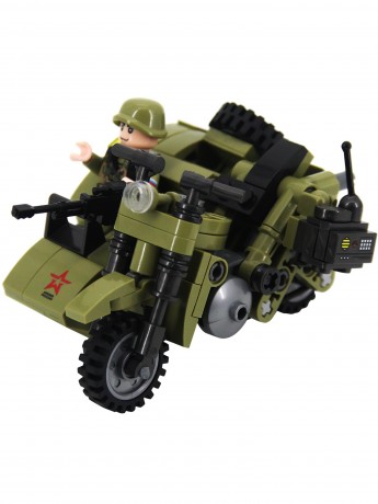 Конструктор "Военный мотоцикл" АР-01002