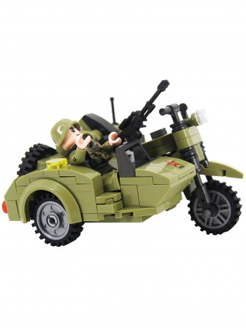 Конструктор "Военный мотоцикл" АР-01002