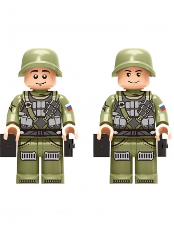 Конструктор "Военный мотоцикл" АР-01002