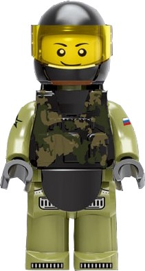 Конструктор "Минифигурка "Солдатик" АР-01013. Сапер