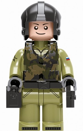 Конструктор Минифигурка "Солдатик" АР-01013. Танкист