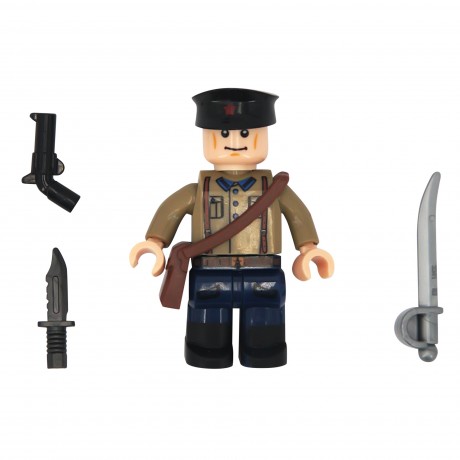 Конструктор Минифигурка "Солдатик". Солдаты Красной Армии АР-01019