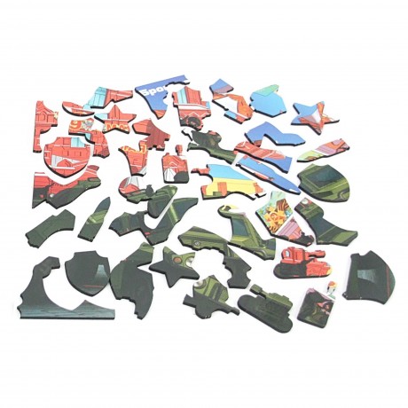 Деревянный пазл «Бронеавтомобиль ТИГР-М СпН»