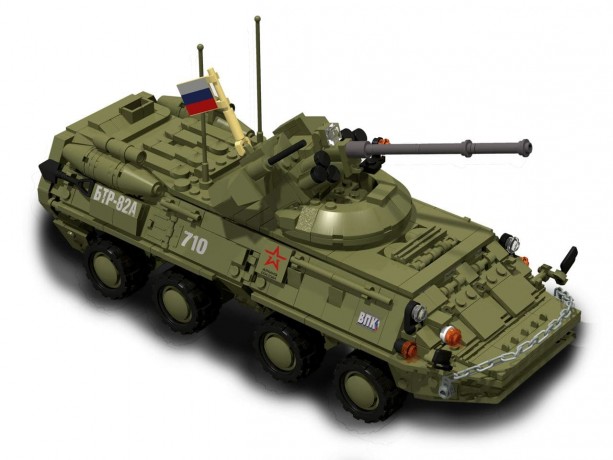 Конструктор "Российский бронетранспортёр БТР-82А" AP-01028