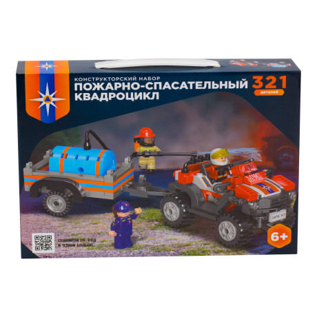 Конструктор "Пожарно-спасательный квадроцикл" РС-01003