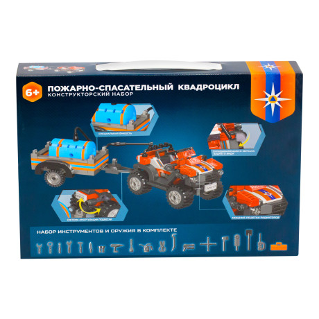 Конструктор "Пожарно-спасательный квадроцикл" РС-01003