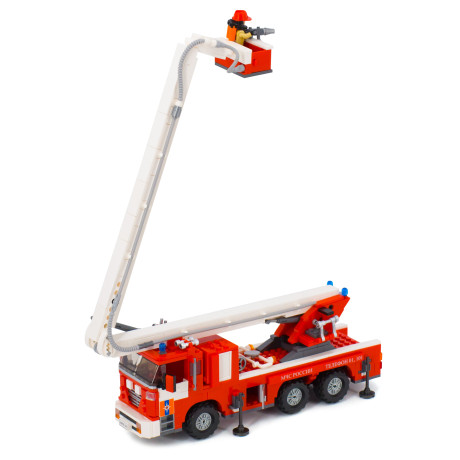 Конструктор "Пожарный автомобиль-подъемник" РС-01006