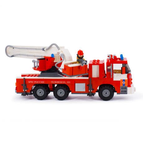 Конструктор "Пожарный автомобиль-подъемник" РС-01006