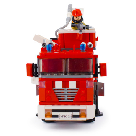 Конструктор "Пожарный автомобиль-подъемник" РС-01006