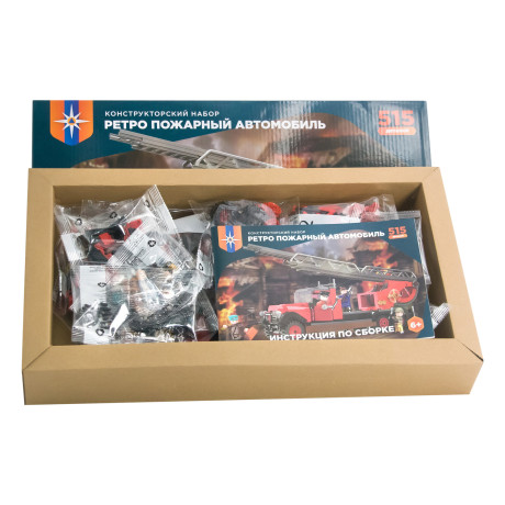 Конструктор "Ретро пожарный автомобиль"