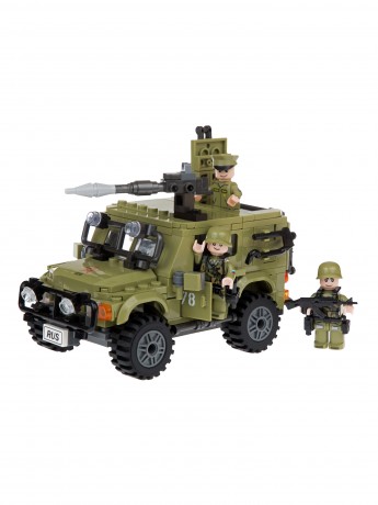 Конструктор "Военный внедорожник" АР-01005