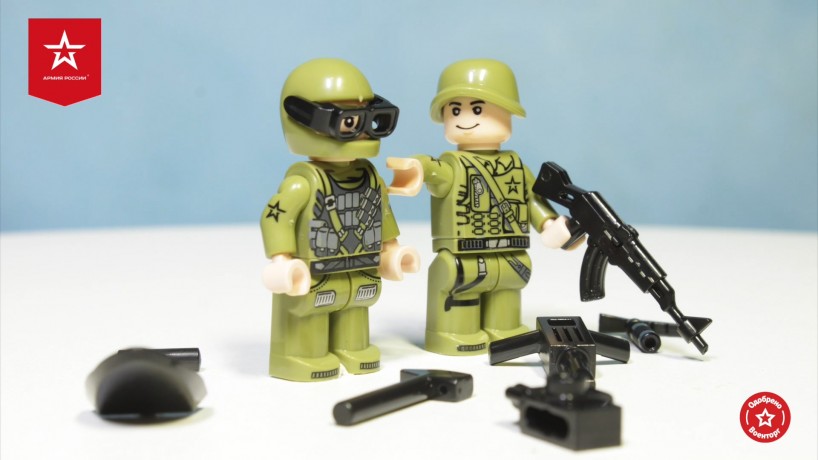 Конструктор "Военный квадроцикл" АР-01003